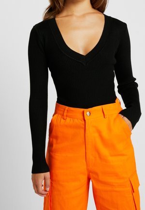 T-shirt à manches longues - black