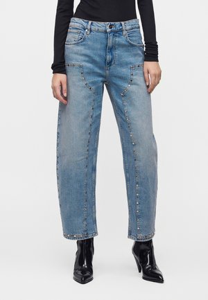AllSaints SADIE JEAN - Džínsy voľného strihu - light indigo