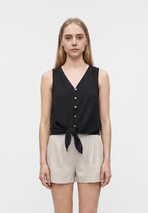JDY JDYVIOLET LIFE KNOT - Blúz - black