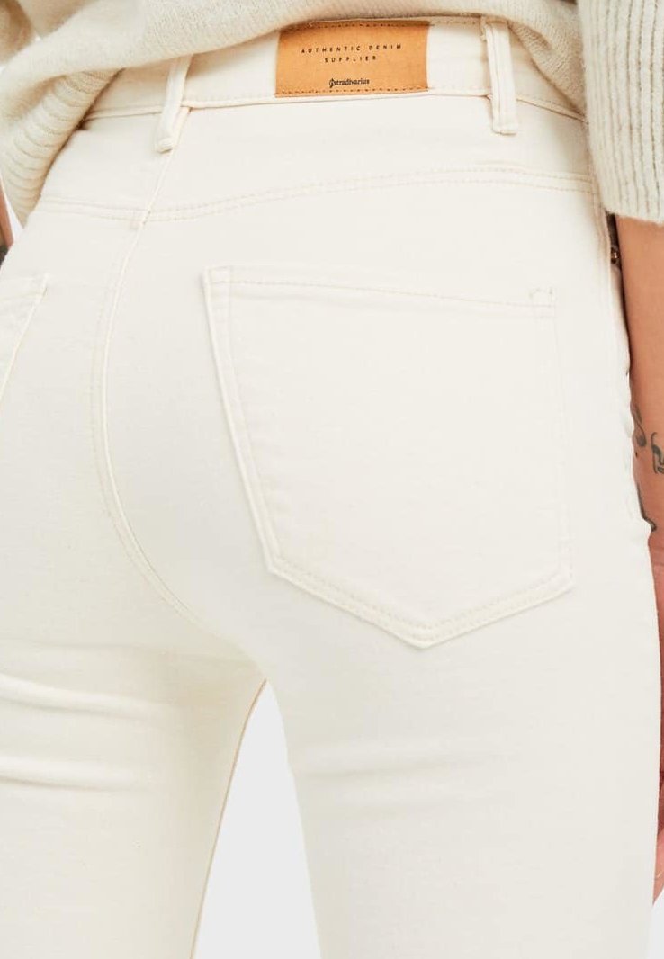 Jeans beige stradivarius Clearance