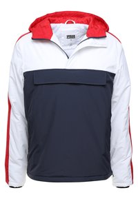 Unselected, navy/white/firered