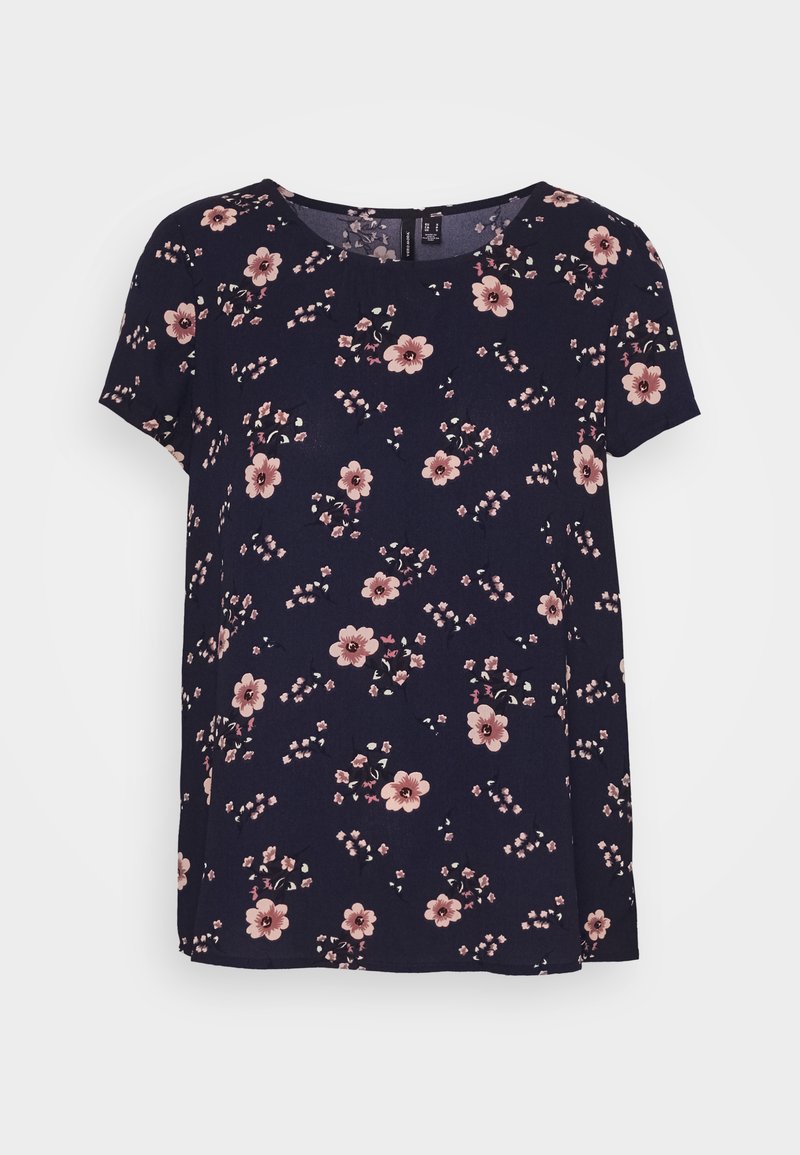 Vero Moda T-shirt print donkerblauw Vero Moda T-shirt print donkerblauw