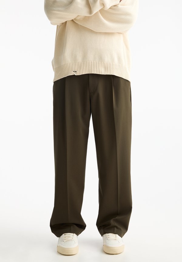 WIDE- SMART - Stoffhose - khaki