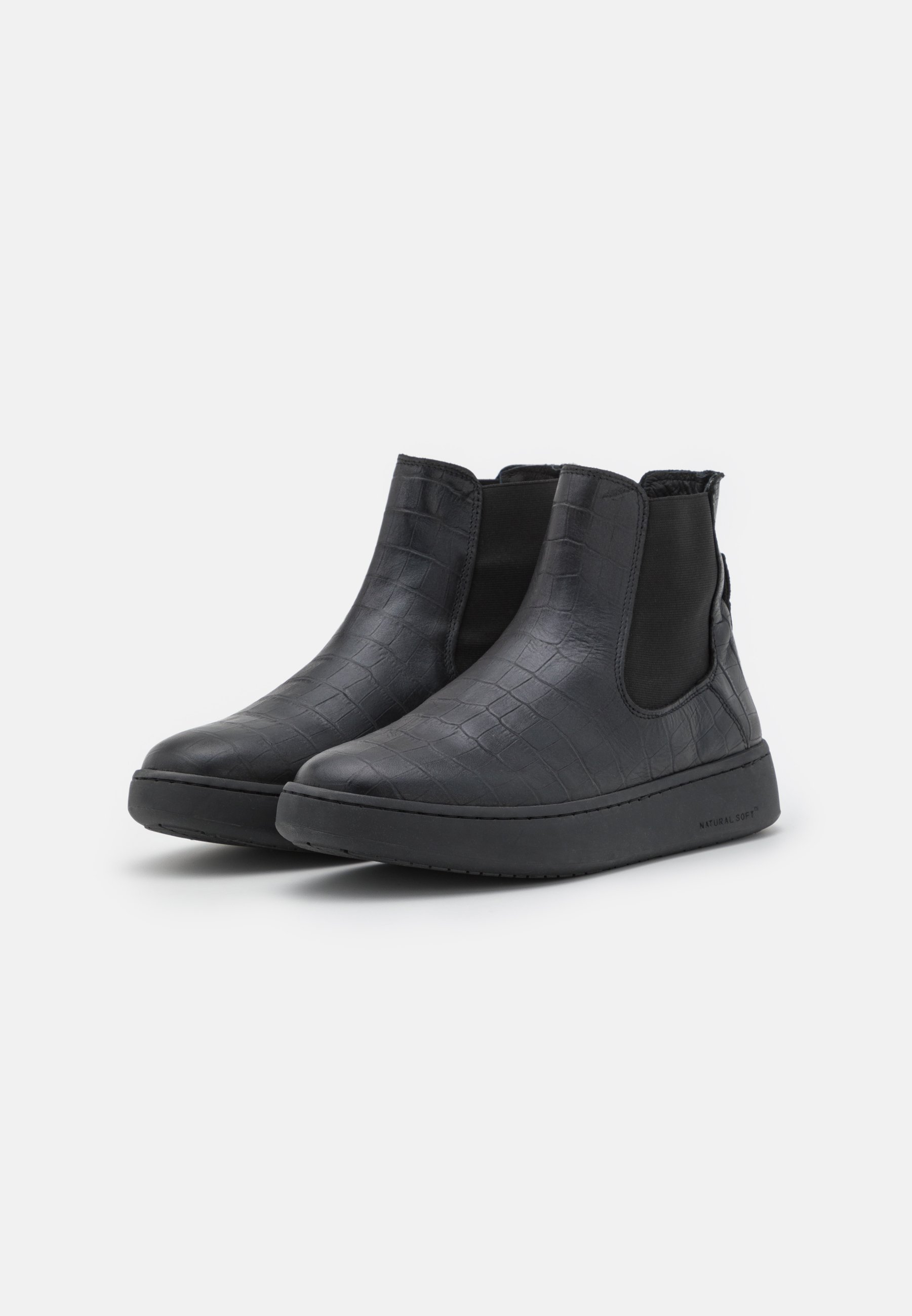 Woden HANNAH - Korte laarzen - black/Zwart - Zalando.nl