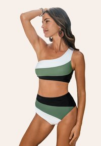 Cupshe SET - Bikini - dark green