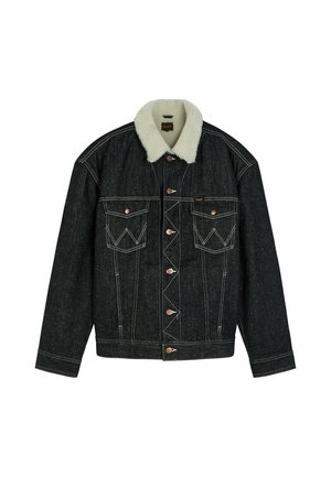 Wrangler, LINED JACKET SHERPA ANTI FIT JACKET FOR MENS - RELAXED FIT . - Jeansjacke - night sky