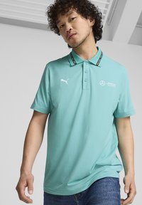 Puma MERCEDES-AMG PETRONAS F1 CLOUDSPUN - Poloshirts - sheen green