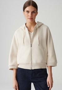 OPUS SOFT LOOSE BATWING FIT - Sweatjacke - natural glaze