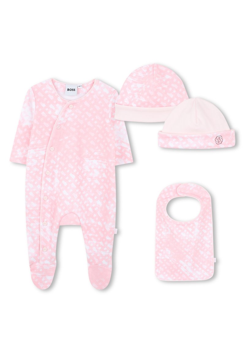 BOSS Kidswear NEWBORN SET - Darovi za novorođenčad - pink  pale