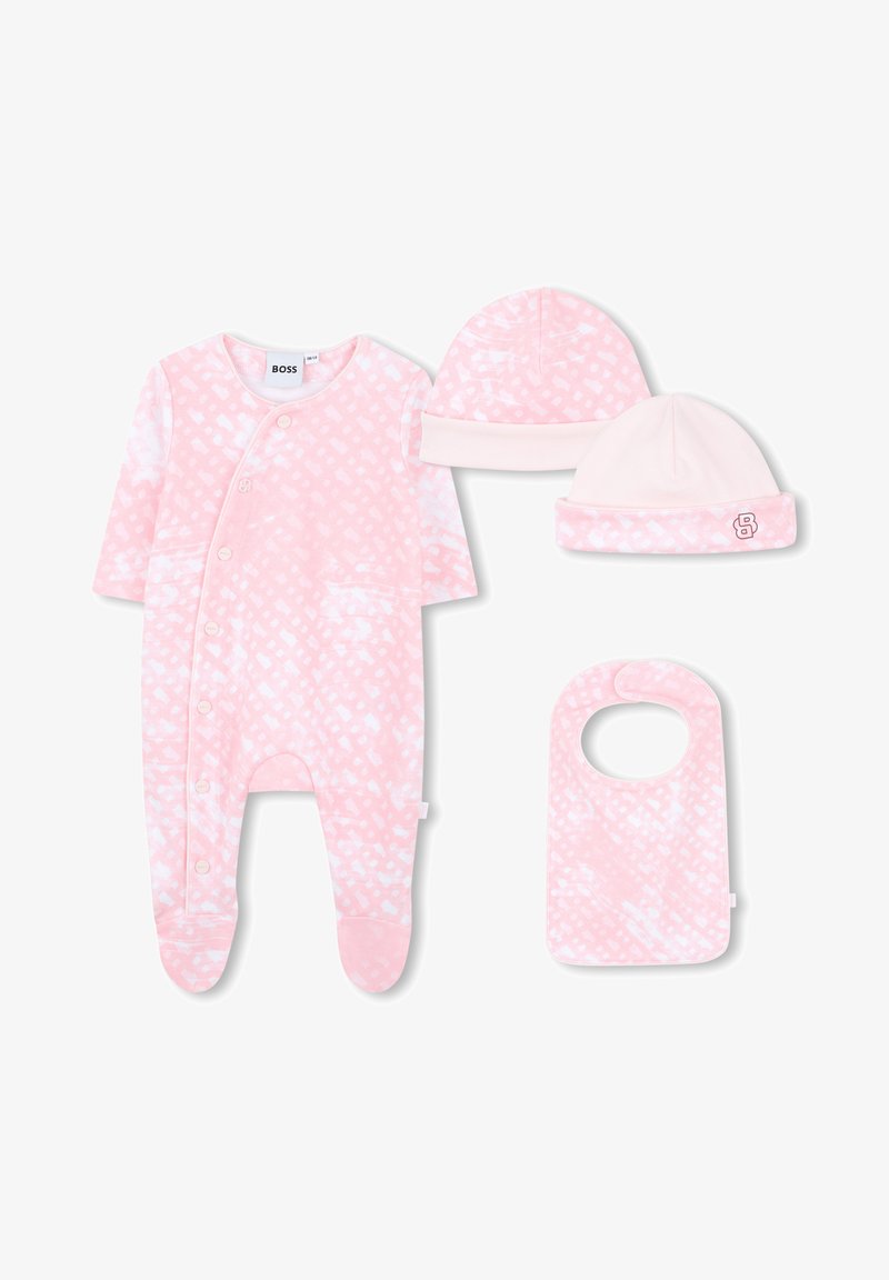 BOSS Kidswear NEWBORN SET - Darovi za novorođenčad - pink pale