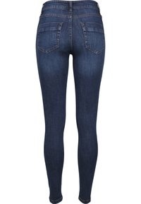 Urban Classics LADIES PANTS - Vaqueros pitillo - darkblue