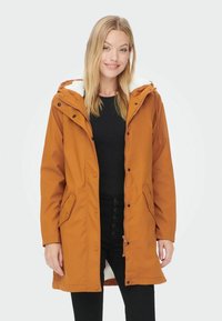 ONLY ONLSALLY RAINCOAT - Vinterfrakke - leather brown