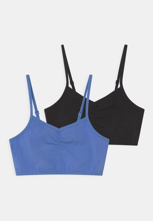 2 PACK - Korsetes izstrādājums ar stīpiņām - black/blue