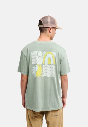 Quiksilver, - T-shirt z nadrukiem