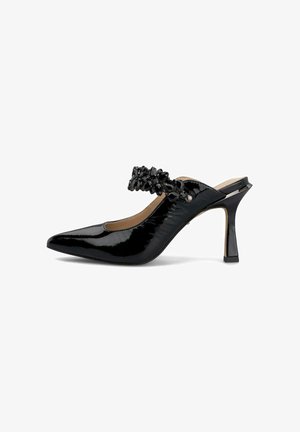 Alma en Pena, Mules de tacón - metallic black