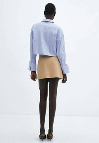 Mango Plooirok - beige