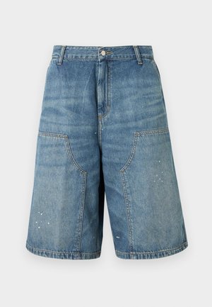Carhartt WIP, NIXON DOUBLE KNEE SMITHTOWN - Τζιν σορτς - blue