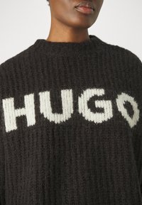 HUGO Strickpullover - black