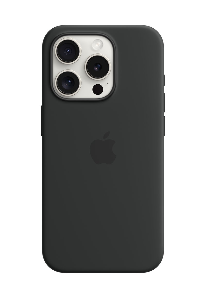 Apple IPHONE 15 PRO SILICONE CASE WITH MAGSAFE - Θήκη κινητού - black
