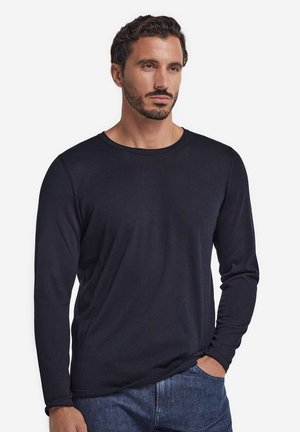 Falconeri, ROUND NECK - Striktrøje - blu navy