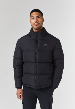 QUILTED FUNNEL NECK JACKET - Téli dzseki - black
