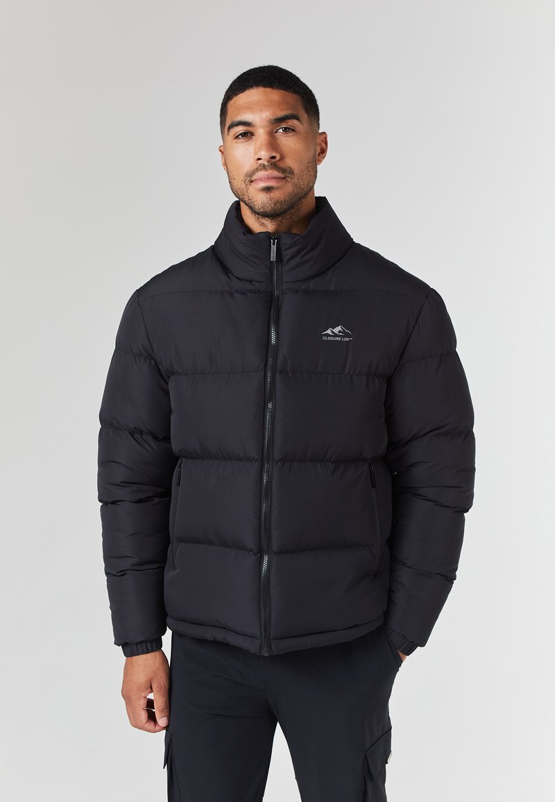 CLOSURE London QUILTED FUNNEL NECK JACKET - Zimná bunda - black