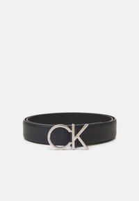 Calvin Klein - LOGO BELT - Öv - black Miniatűr kép 1