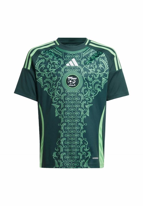 adidas ALGERIA 24 AWAY KIDS - Camiseta estampada - mineral green — foto 5