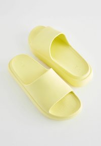 Next CHUNKY - Muiltjes - lemon yellow
