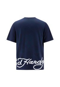 Ed Hardy KILLS SLOWLY - T-shirts print - navy
