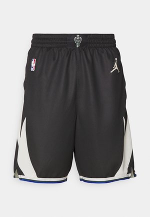 Nike Performance, NBA MILWAUKEE BUCKS MIL SHORT 22 - Equipación de clubes - black/flat opal
