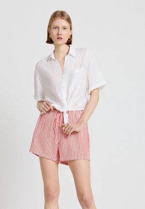 Calliope, CAMICIA TINTA UNITA - Chemisier - bianco ottico