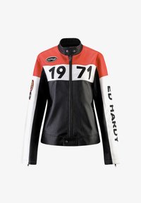 Selezionato, black red white