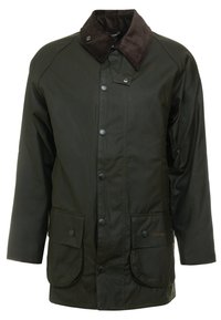 Halflange jas - olive