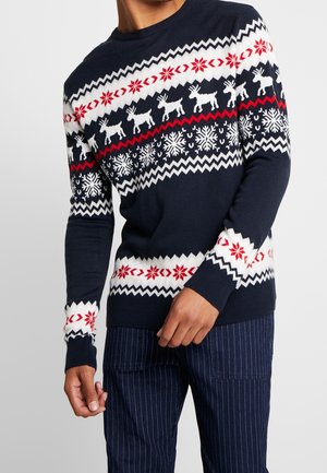 Strickpullover - dark blue