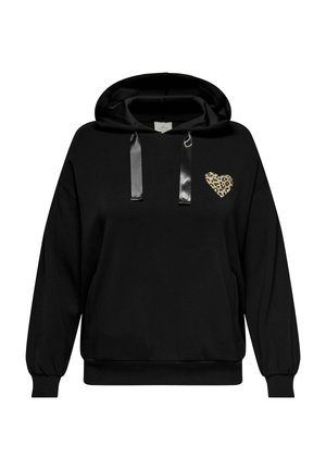 CARMELANIE - Hættetrøje - black