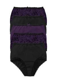 bonprix 5ER PACK - Slip - black