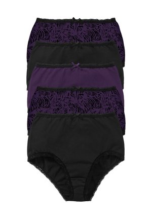 5ER PACK - Slip - black