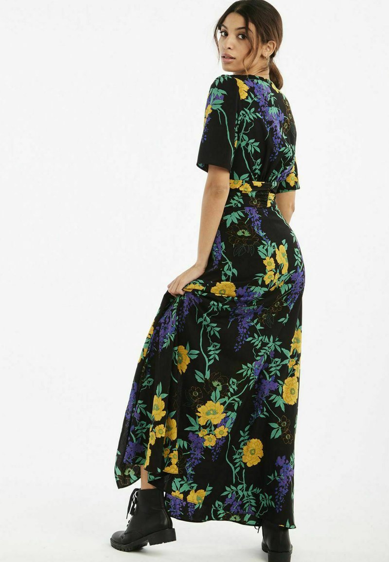 Naf Naf Vestido Largo Black Negro Zalando Es