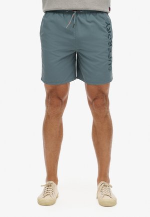 PREMIUM EMBROIDERED - Badeshorts - stormy weather grey