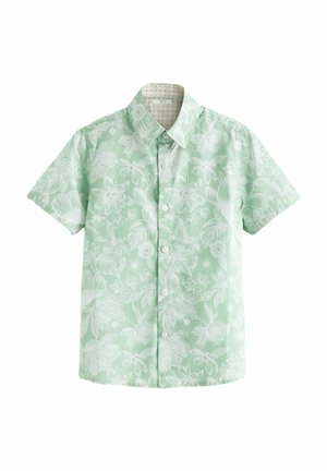 SHORT SLEEVES PRINTED - REGULAR FIT - Košeľa - green