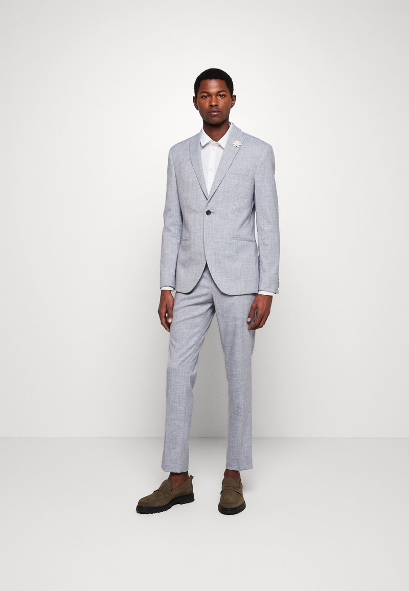 Isaac Dewhirst THE WEDDING SUIT SET - Fato - blue melange