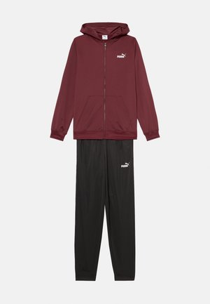 HOODED FULL ZIP SET UNISEX - Trening - ruby shimmer
