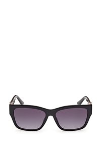 Guess INIETTATO - Aurinkolasit - nero lucido grigio fumo sfumato