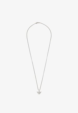 Emporio Armani EAGLE LOGO - Halskæder - silver-coloured