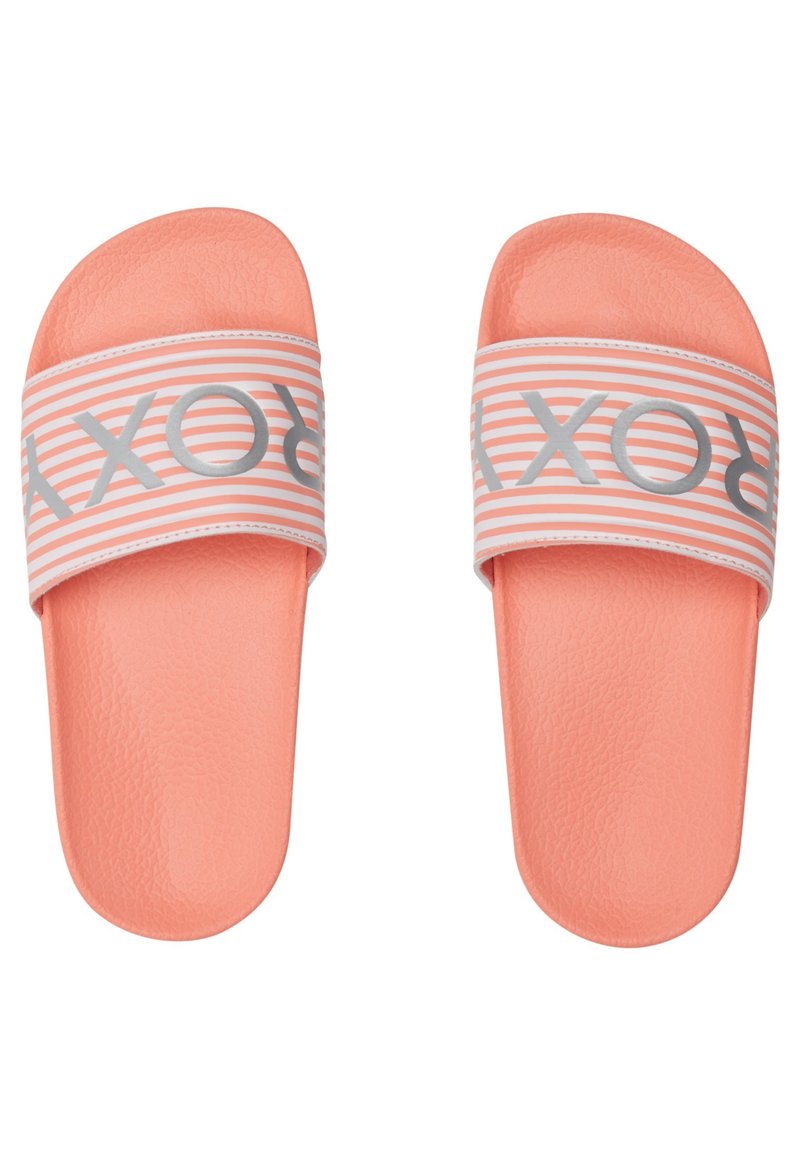 Kinder Badesandalen | Roxy SLIPPY Badesandale living coral/orange-meliert - MG60208 Kinder Badesandalen | Roxy SLIPPY Badesandale living coral/orange-meliert - MG60208