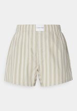 Calvin Klein Underwear BOXER SLIM - Pyjama bottoms - chambray stripe ...