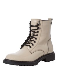 Tamaris Stivaletti stringati - beige