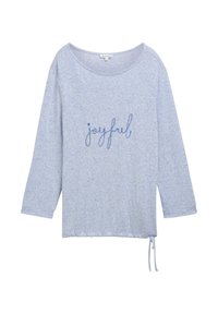 Hosszú ujjú felső - preppy jean blue melange