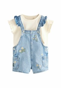 Next Nyomott mintás póló - denim